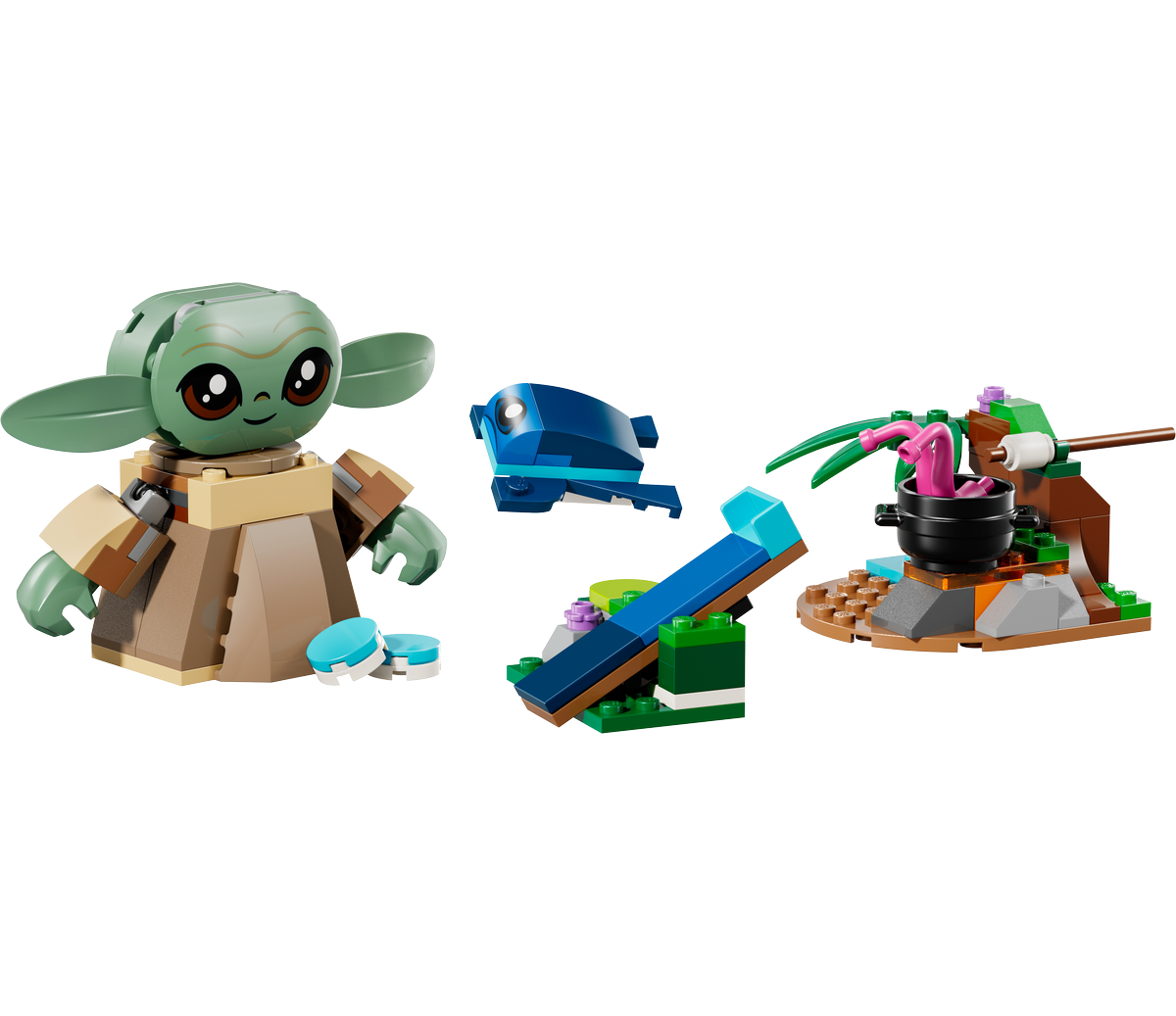 LEGO Star Wars Grogu’s Homestead Toy Building Set (75443)
