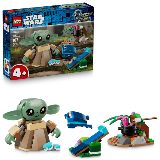 LEGO Star Wars Grogu’s Homestead Toy Building Set (75443)