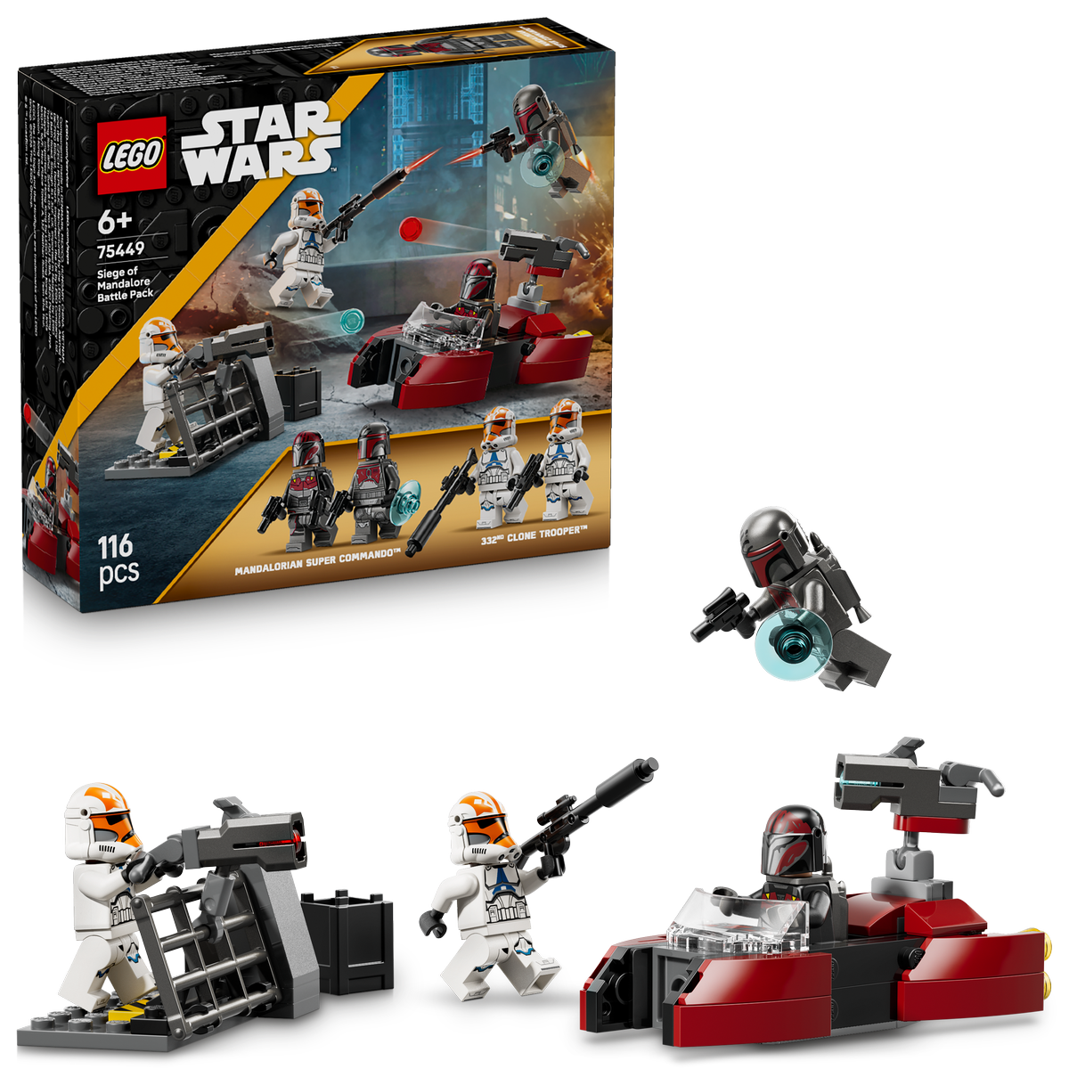 LEGO Star Wars Siege of Mandalore Battle Pack Set (75449)