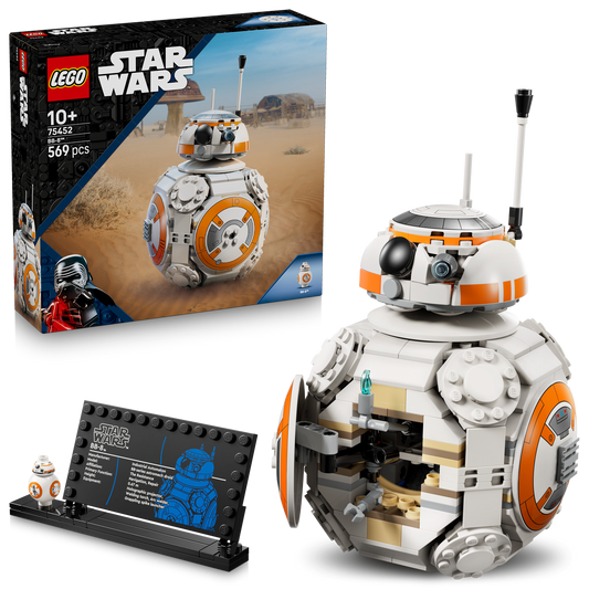 LEGO Star Wars BB-8 Astromech Droid Building Toy (75452)