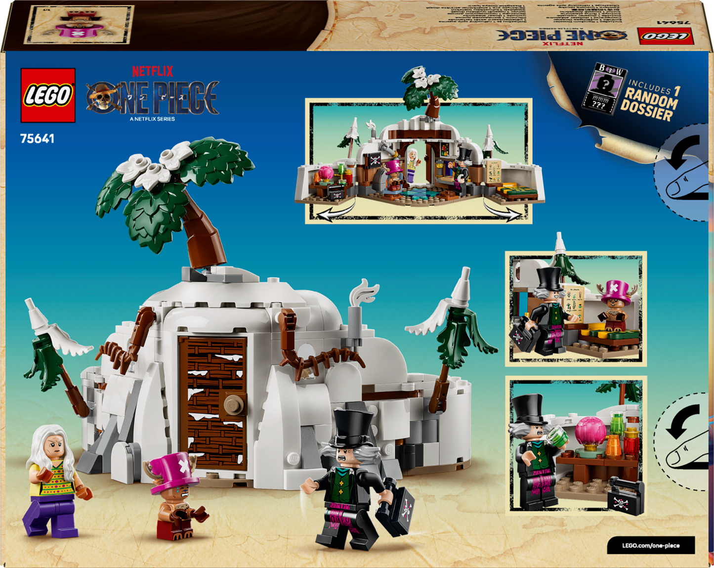 PRE-ORDER - LEGO One Piece: Dr. Hiriluk's Hideout (75641)