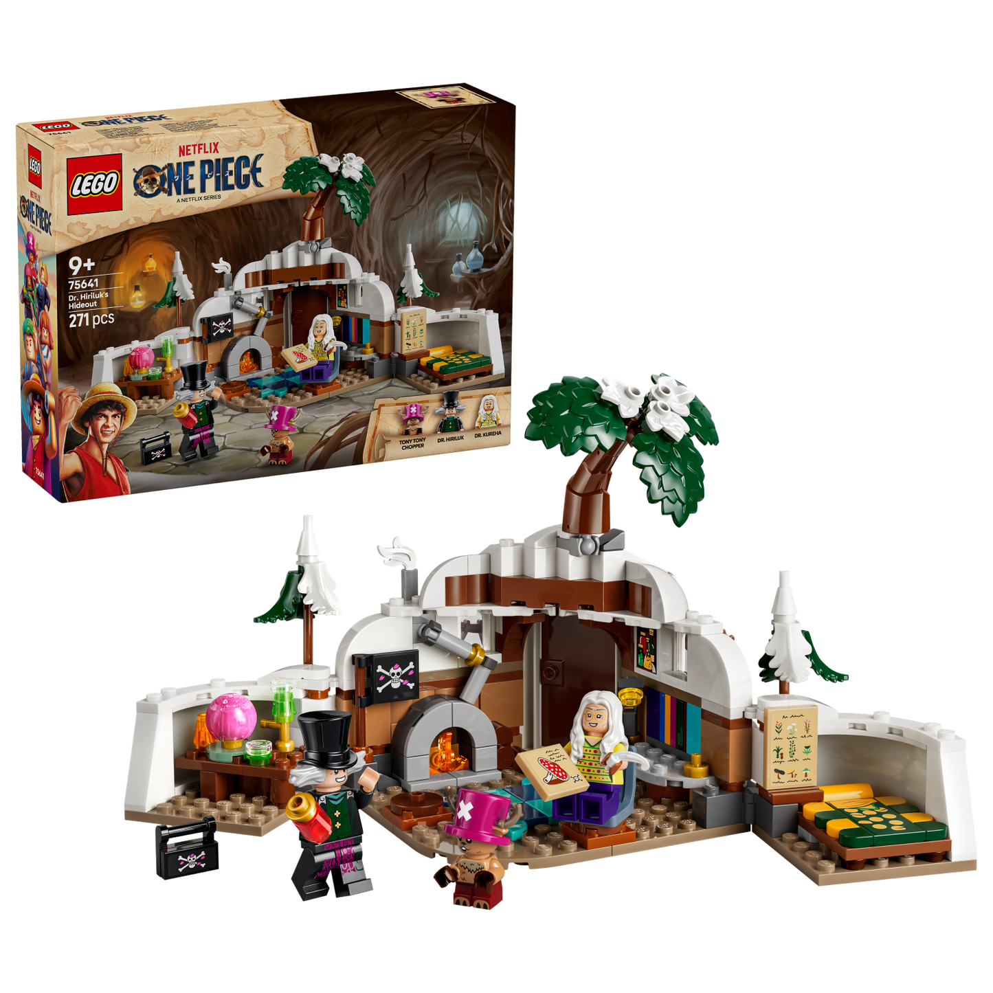 LEGO One Piece: Dr. Hiriluk's Hideout (75641)