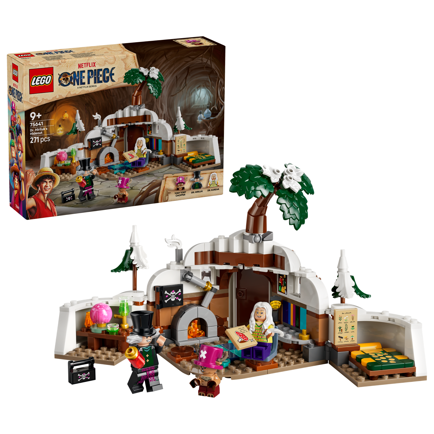 LEGO One Piece: Dr. Hiriluk's Hideout (75641)