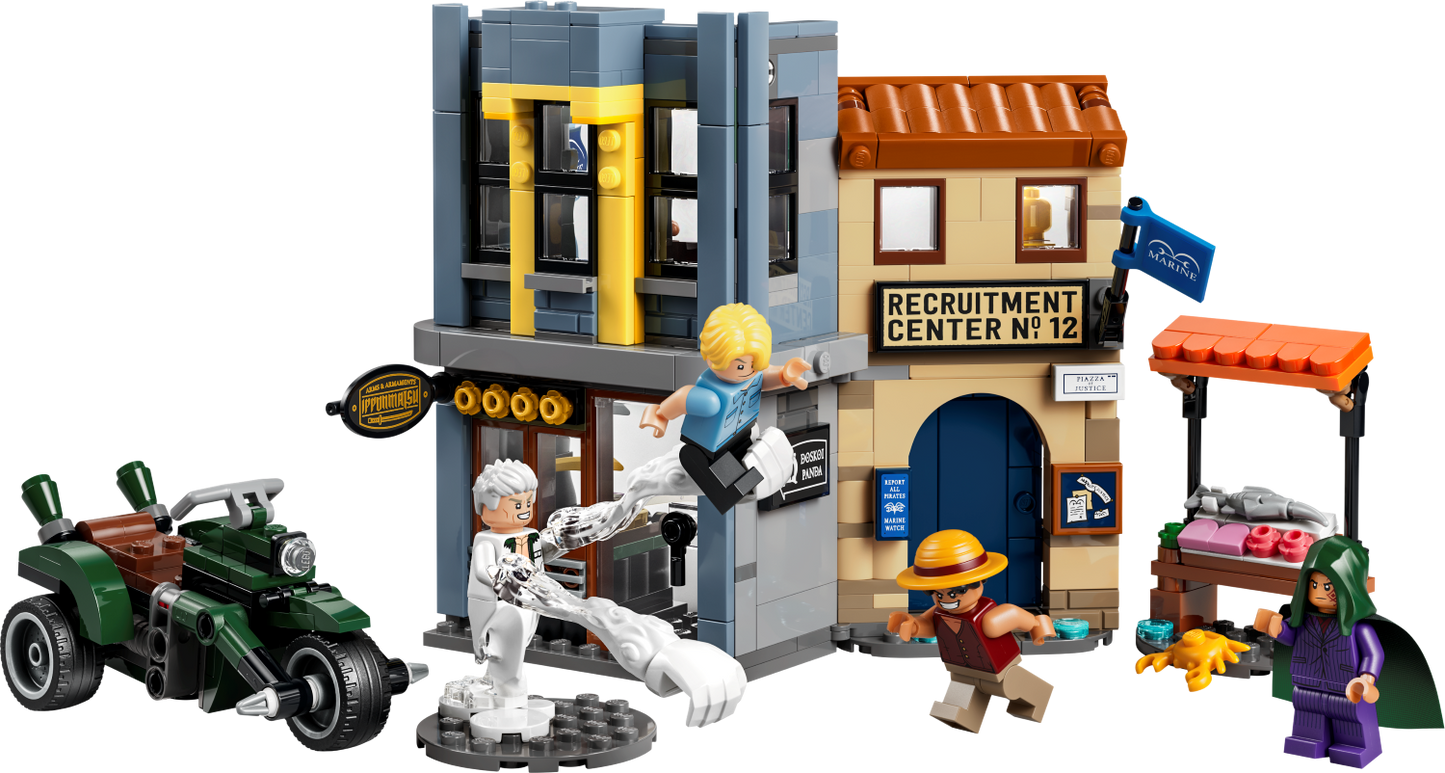 PRE-ORDER - LEGO One Piece: Showdown with Captain Smoker (75642)