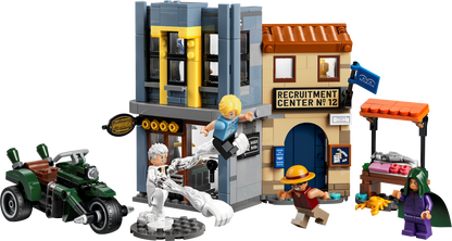 PRE-ORDER - LEGO One Piece: Showdown with Captain Smoker (75642)