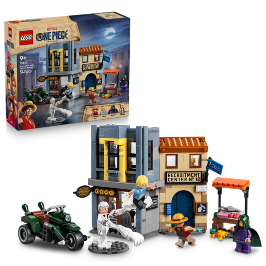 LEGO One piece: Showdown with Captain Smoker (75642)