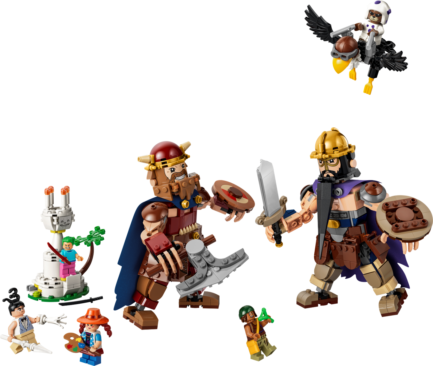PRE-ORDER - LEGO One Piece: Dorry vs. Brogy – Giants of Little Garden (75644)