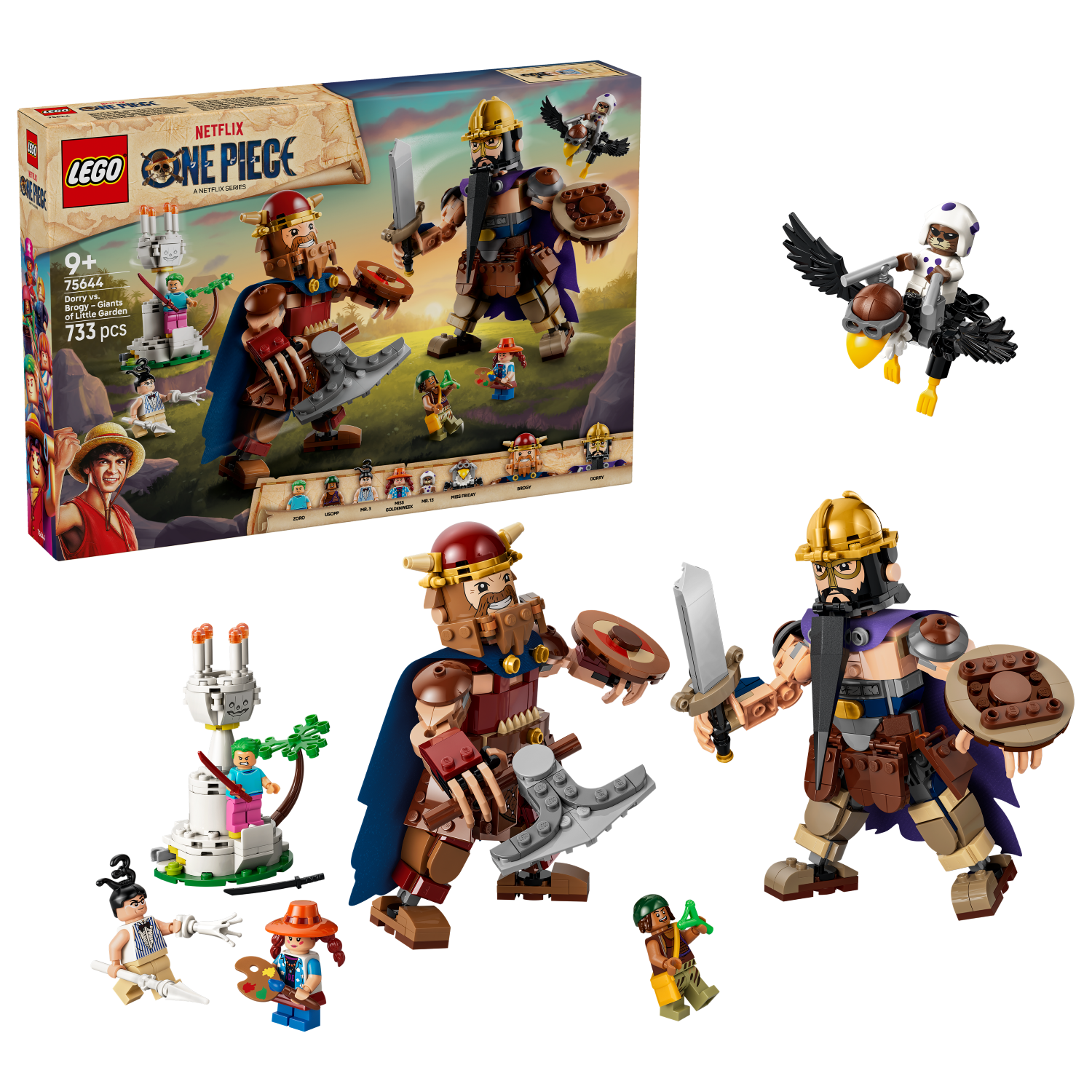 LEGO One Piece: Dorry vs. Brogy – Giants of Little Garden (75644)