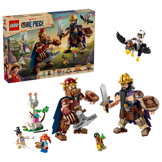 LEGO One Piece: Dorry vs. Brogy – Giants of Little Garden (75644)