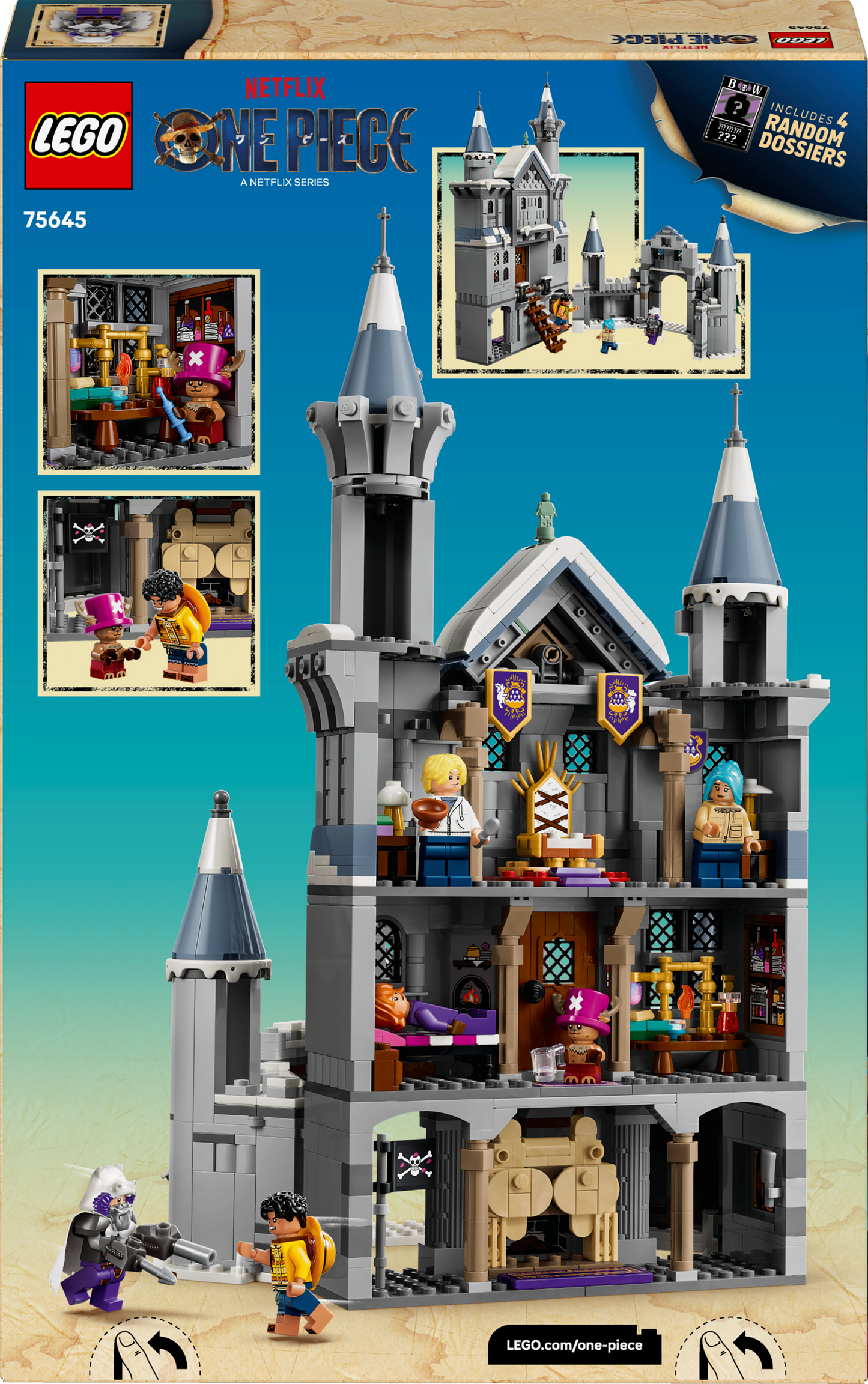 PRE-ORDER - LEGO One Piece: Battle at Drum Castle (75645)