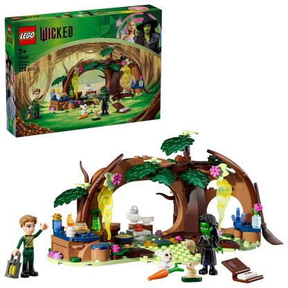 LEGO Wicked Elphaba's Retreat set with packaging box