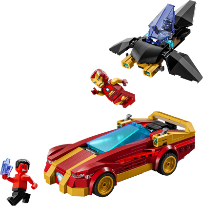 LEGO Iron Man Car & Black Panther vs. Red Hulk 76310 Marvel
