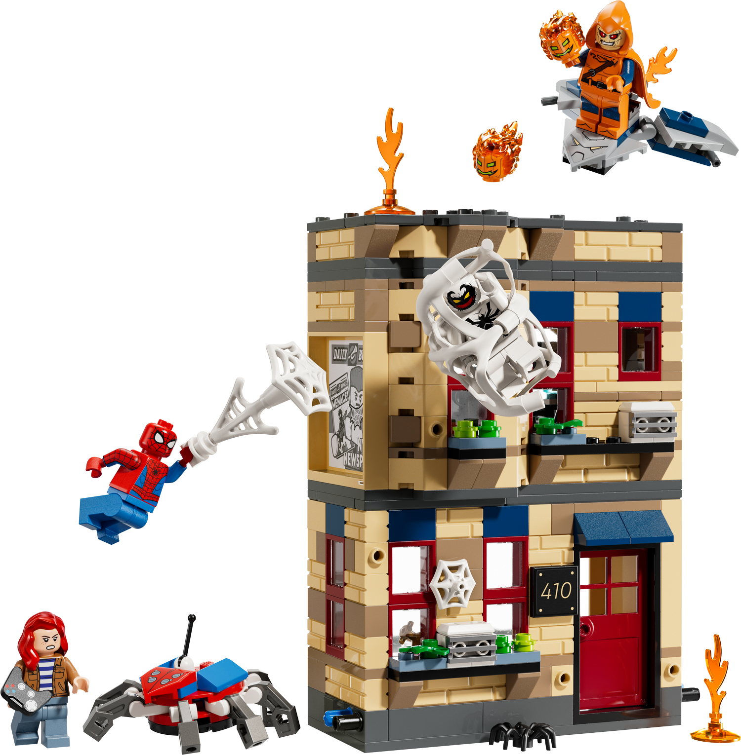 LEGO Marvel Spider-Man Peter Parker's Apartment set
