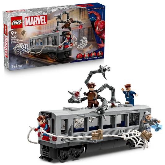 LEGO ǀ Marvel Spider-Man vs. Doc Ock Subway Train Scene (76321)