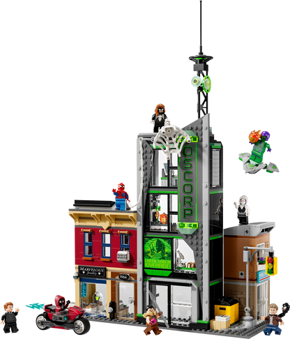 LEGO ǀ Marvel Spider-Man vs. Oscorp Building Toy (76324)