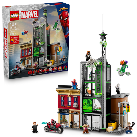 LEGO ǀ Marvel Spider-Man vs. Oscorp Building Toy (76324)