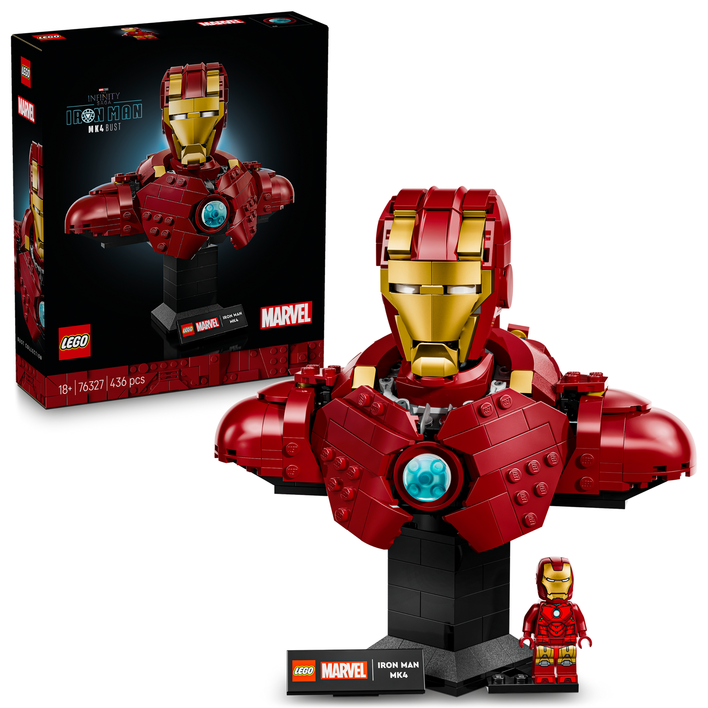 LEGO Marvel | Iron Man MK4 Bust (76327)