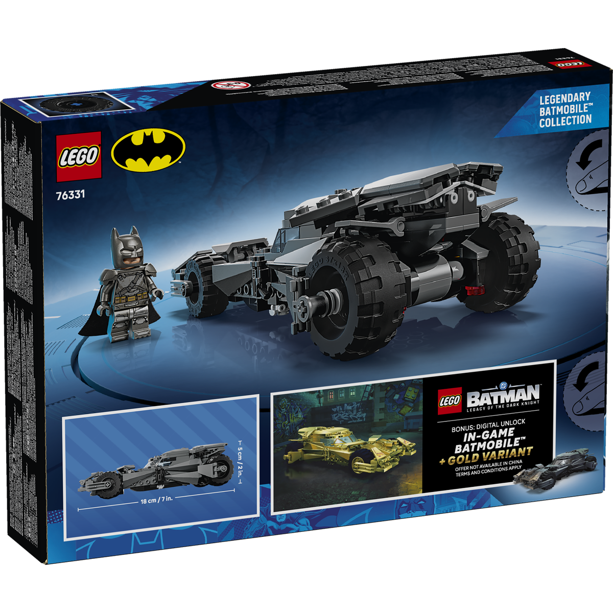 LEGO DC: Batman v Superman™ Batmobile™ (76331)