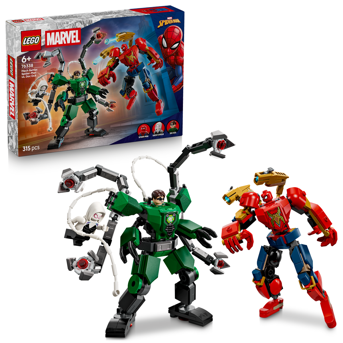 LEGO Marvel Mech Battle: Spider-Man vs. Doc Ock (76338)