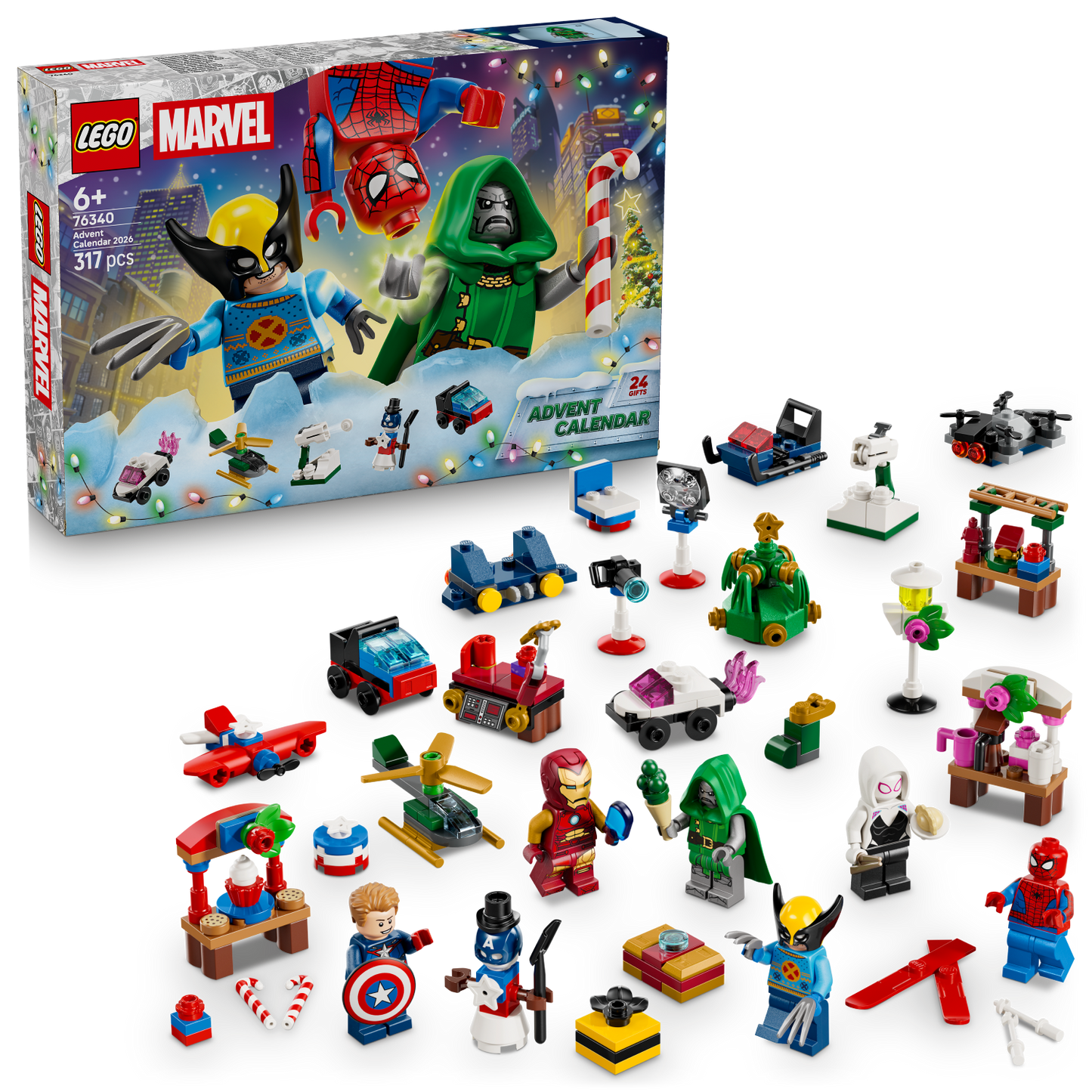 LEGO Marvel: Advent Calendar 2026 (76340)