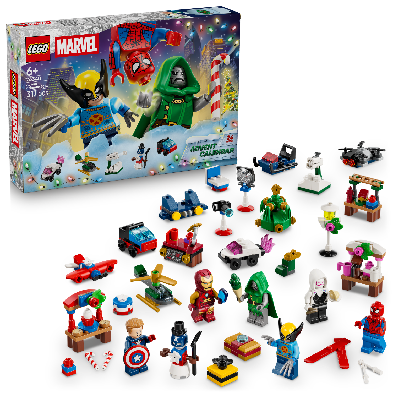 LEGO Marvel: Advent Calendar 2026 (76340)