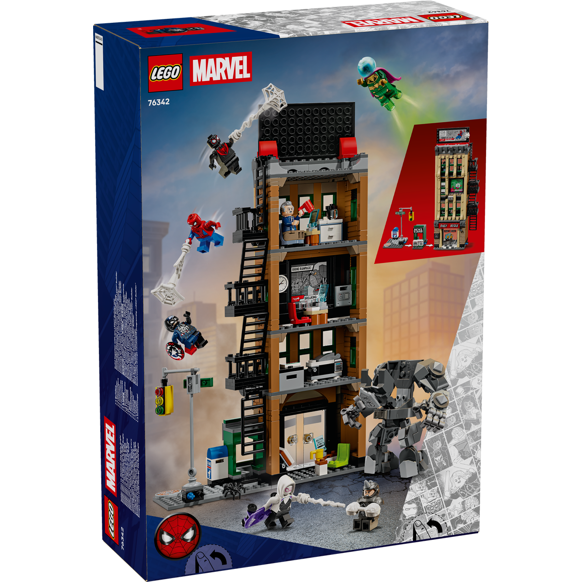 LEGO Marvel Spider-Man vs. Mysterio: The Daily Bugle (76342)