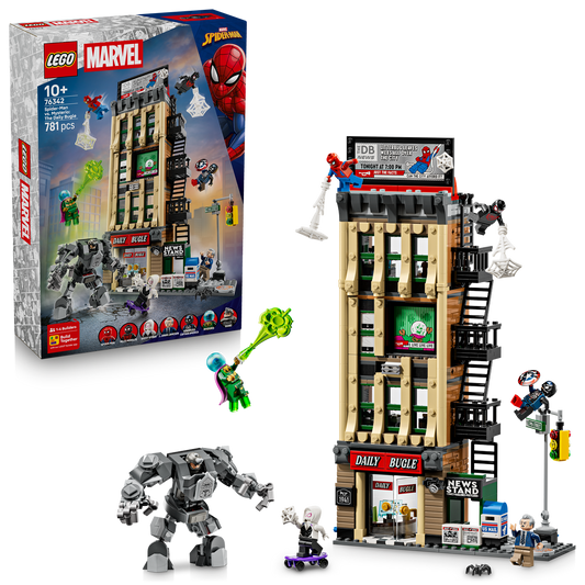LEGO Marvel Spider-Man vs. Mysterio: The Daily Bugle (76342)
