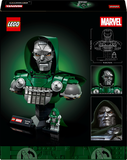 PRE-ORDER - LEGO Marvel: Doctor Doom Bust (76345)