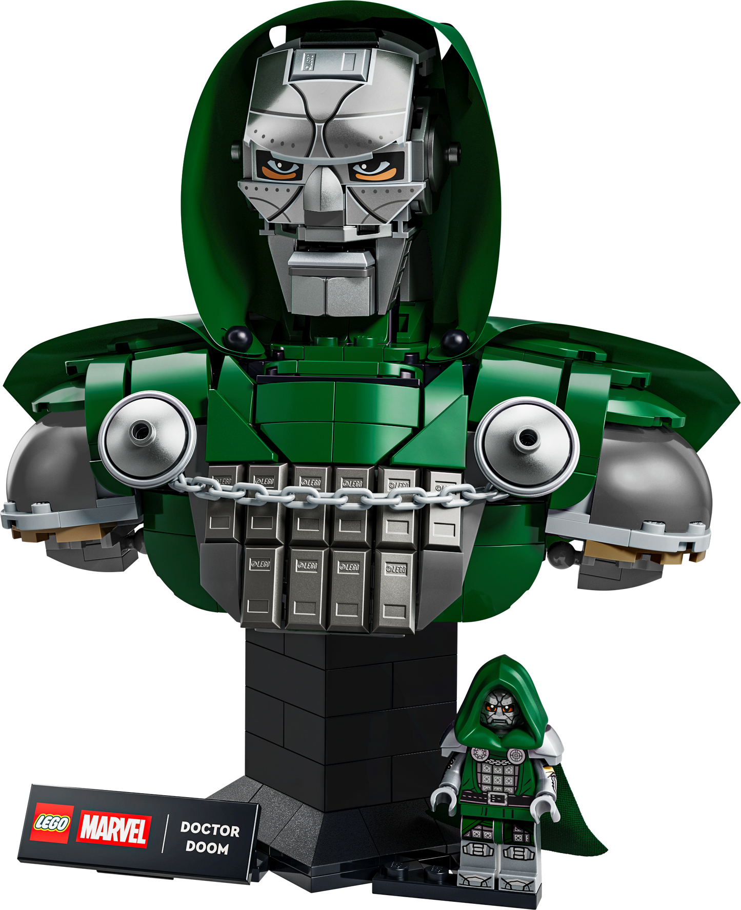 PRE-ORDER - LEGO Marvel: Doctor Doom Bust (76345)