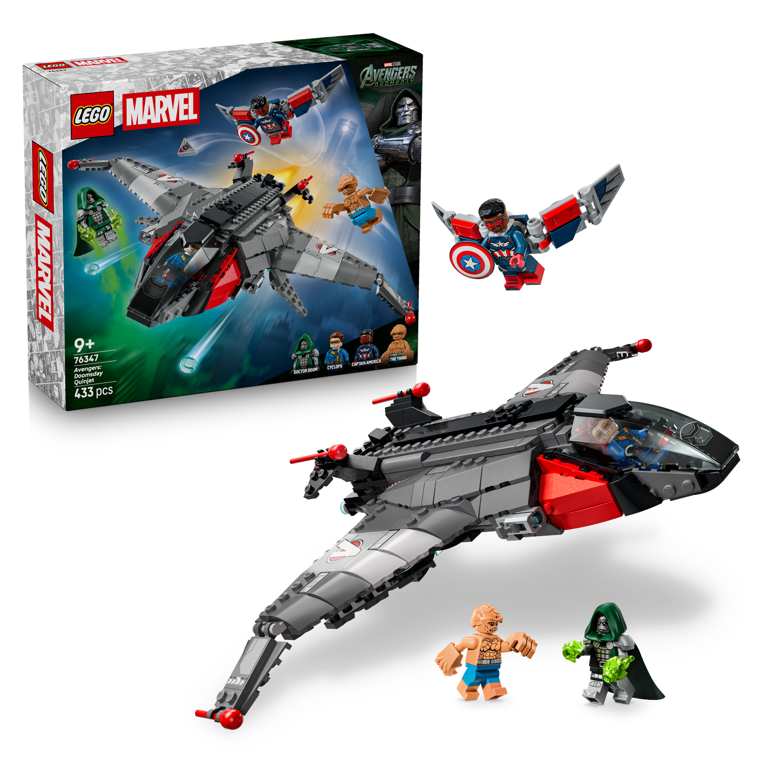 LEGO Marvel: Avengers: Doomsday Quinjet (76347)