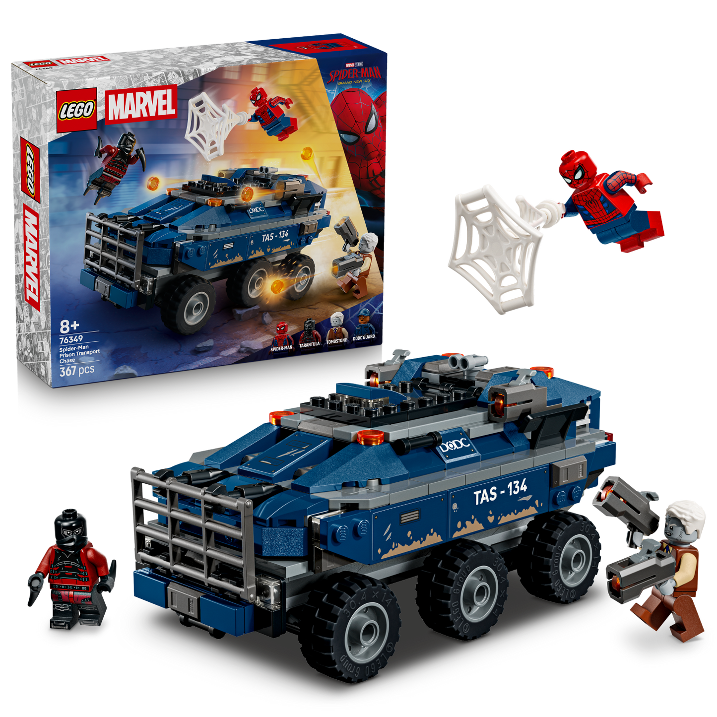 LEGO Marvel: Spider-Man Prison Transport Chase (76349)