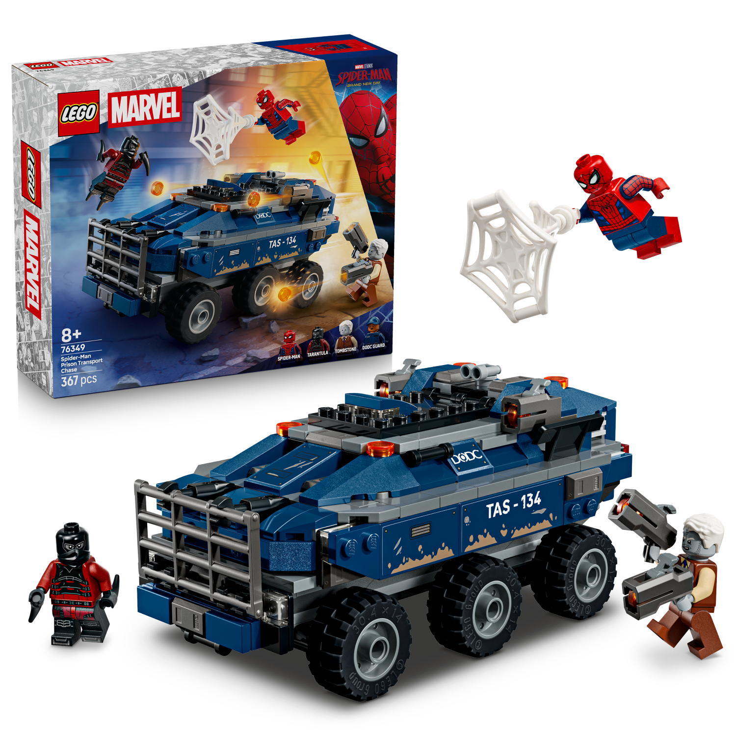LEGO Marvel: Spider-Man Prison Transport Chase (76349)