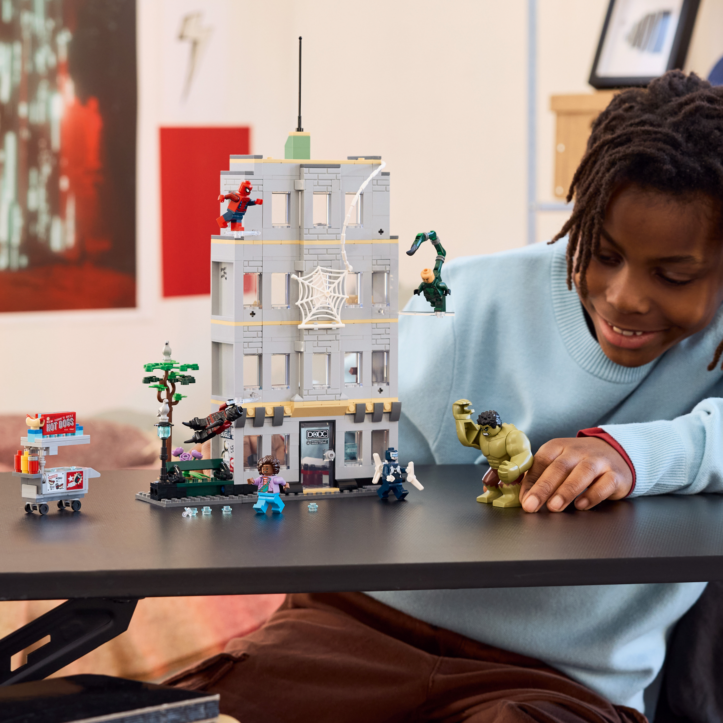 LEGO Marvel: Spider-Man vs. Hulk Epic Clash (76350)