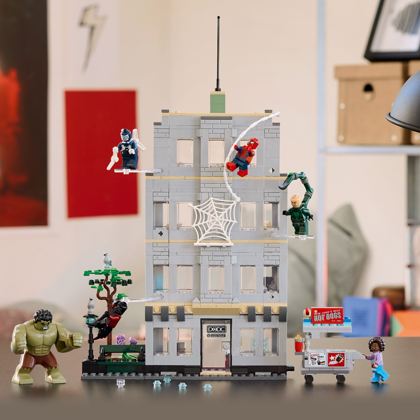 LEGO Marvel: Spider-Man vs. Hulk Epic Clash (76350)