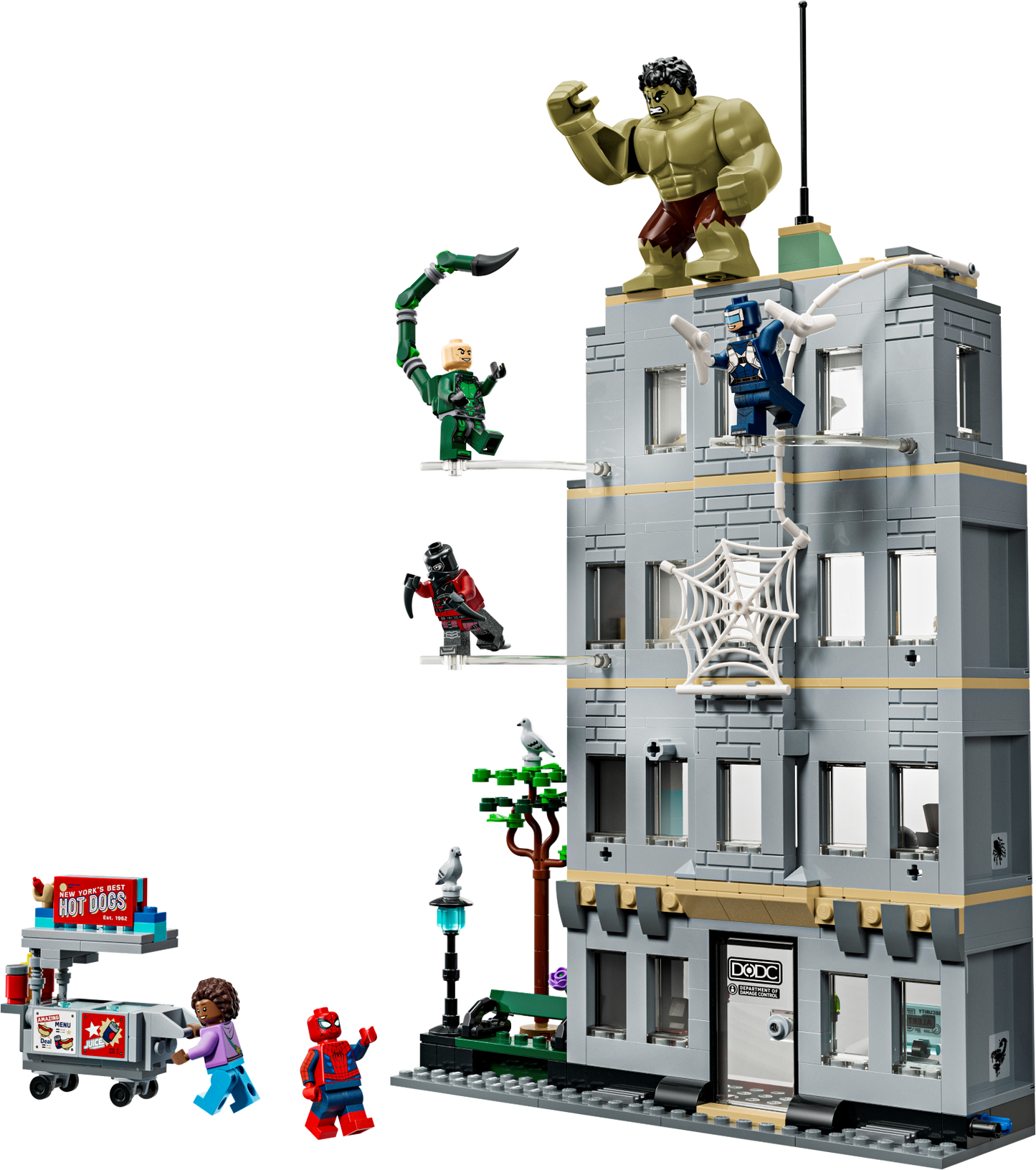 LEGO Marvel: Spider-Man vs. Hulk Epic Clash (76350)