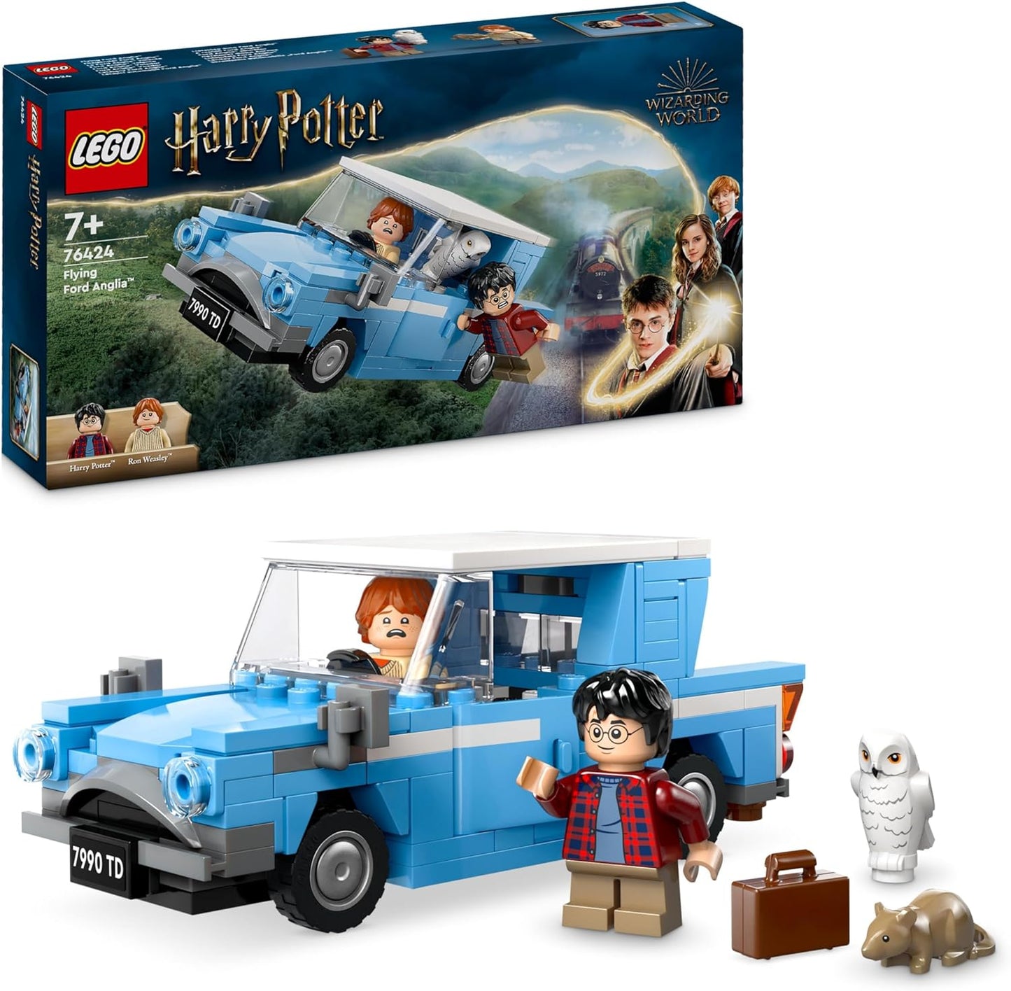 LEGO Harry Potter | Flying Ford Anglia Car Toy Set (76424)