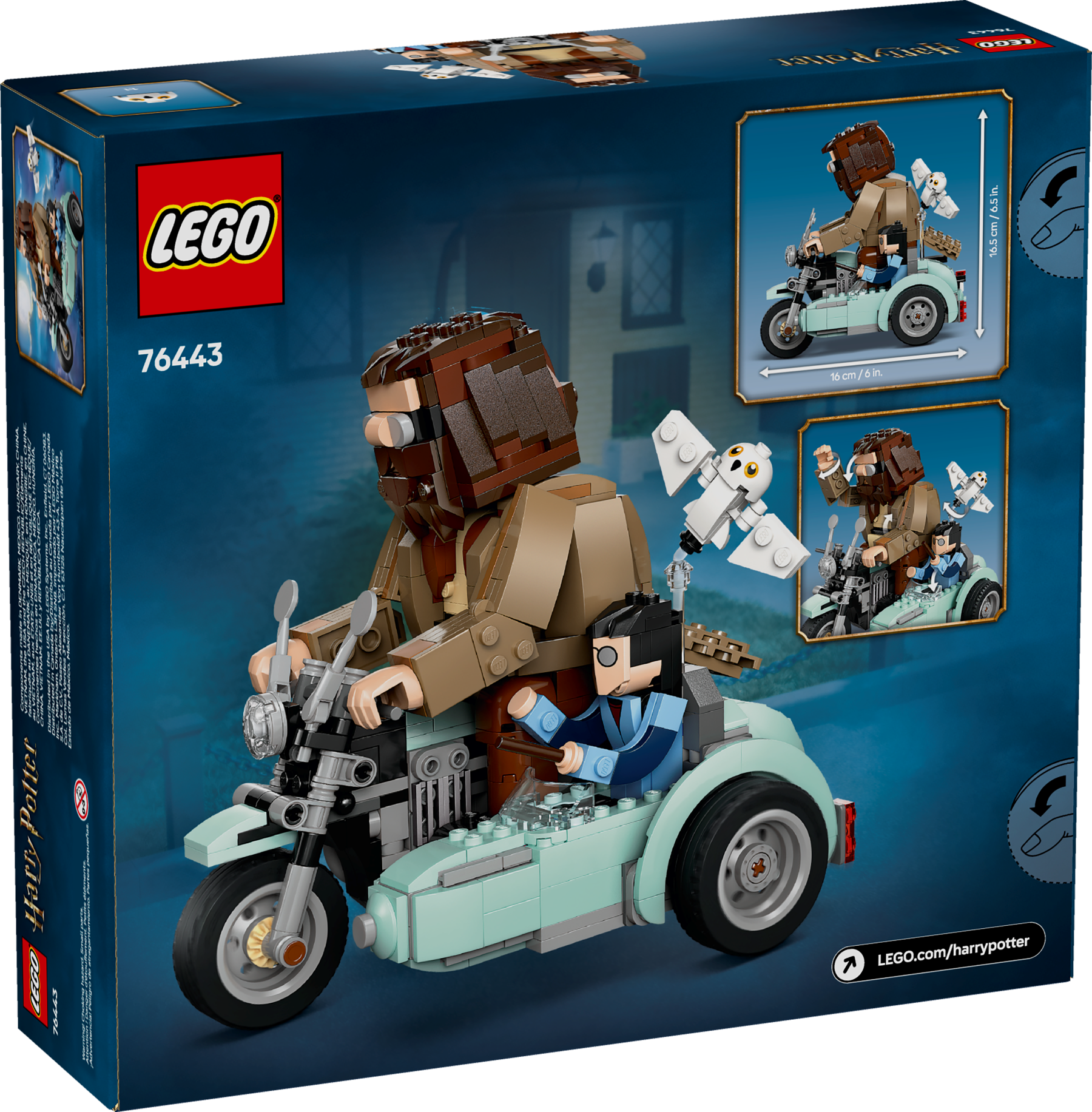 LEGO Hagrid & Harry’s Motorcycle Ride 76443 Harry Potter 