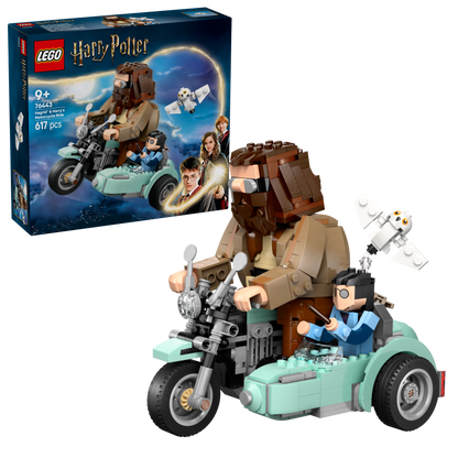 LEGO Hagrid & Harry’s Motorcycle Ride 76443 Harry Potter 