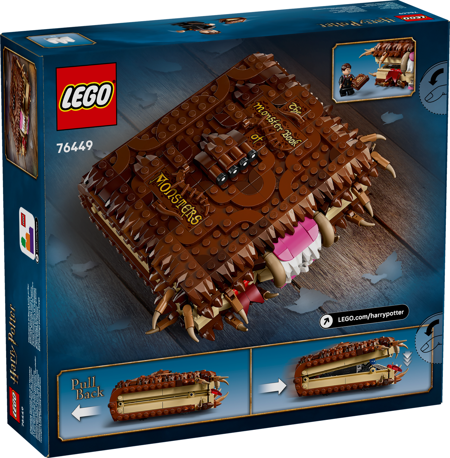 LEGO Harry Potter | Chomping Monster Book of Monsters (76449)