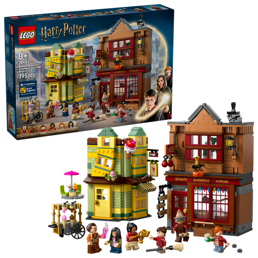 LEGO Harry Potter | Quality Quidditch™ Supplies & Ice Cream Parlour (76452)