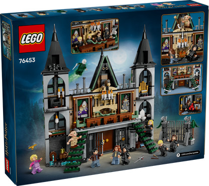LEGO Malfoy Manor 76453 Harry Potter back of box