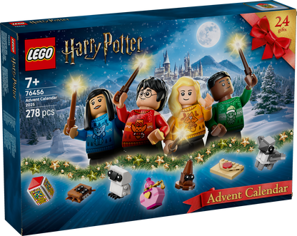 Box packaging for the LEGO Harry Potter Advent Calendar 2025. 