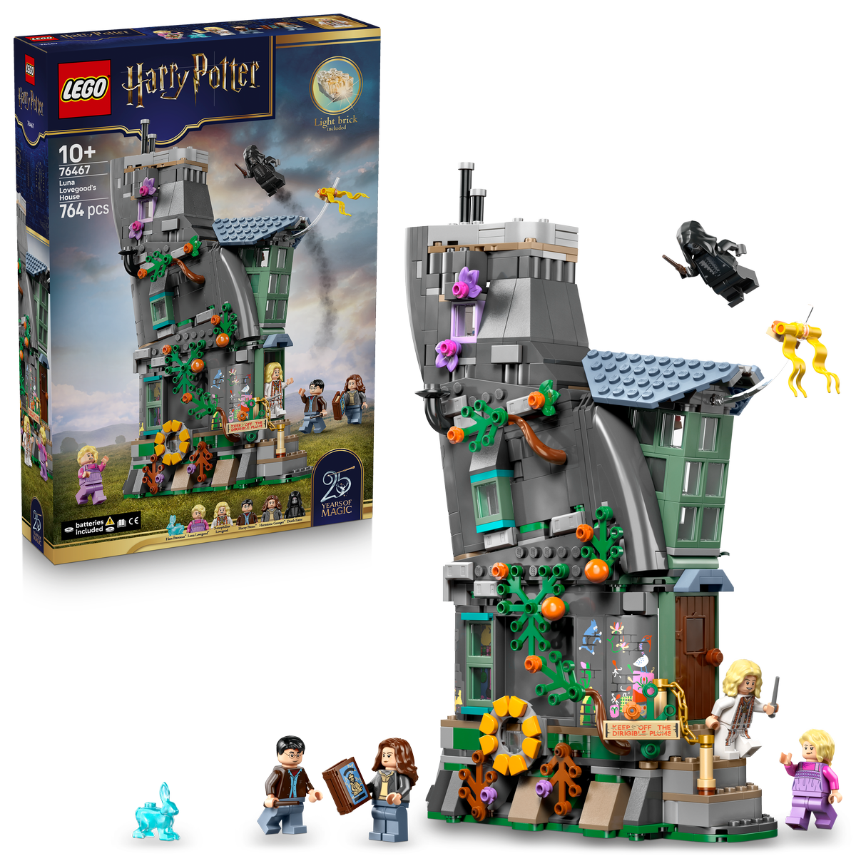 LEGO Harry Potter Luna Lovegood’s House Building Toy (76467)