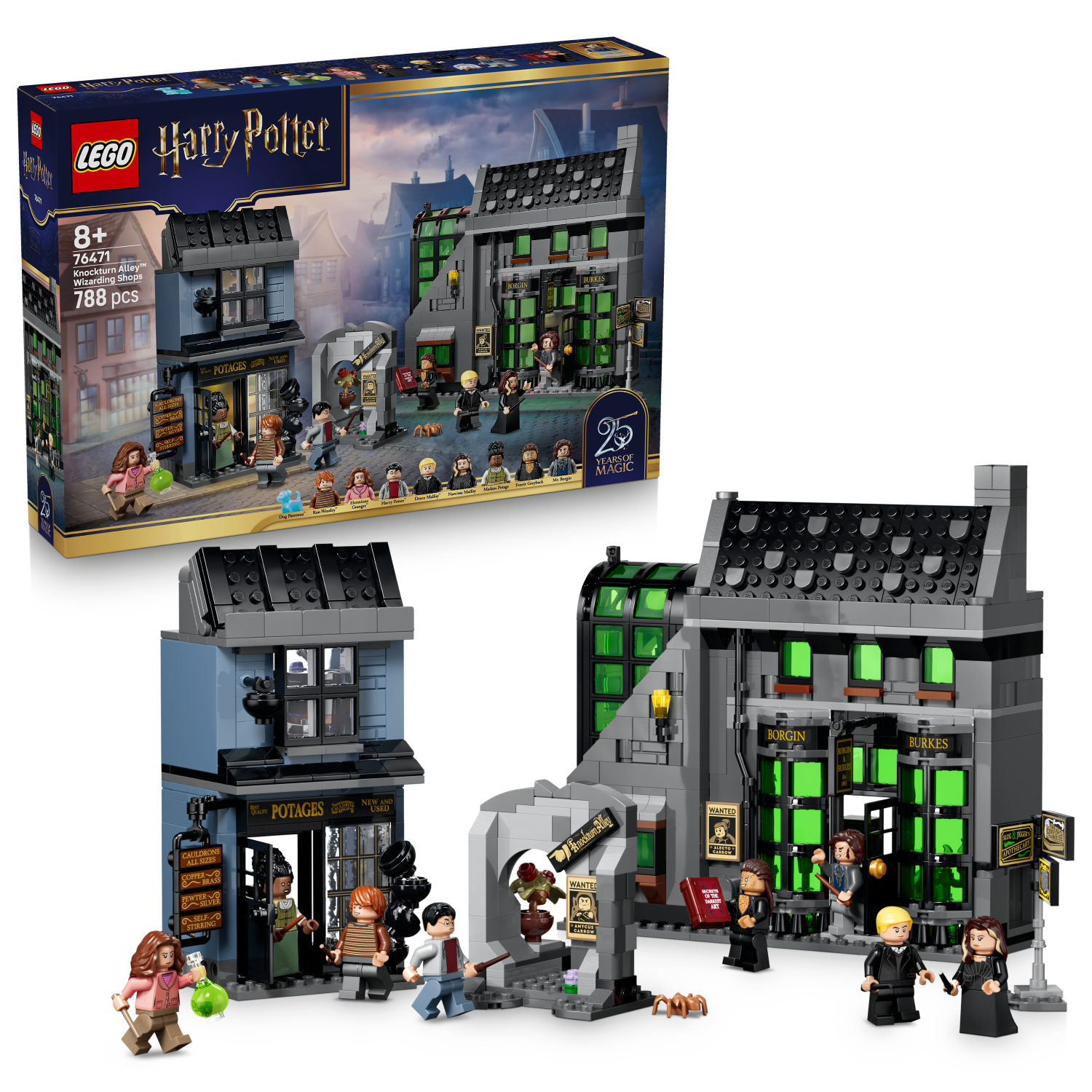 LEGO Harry Potter: Knockturn Alley™ Wizarding Shops (76471)