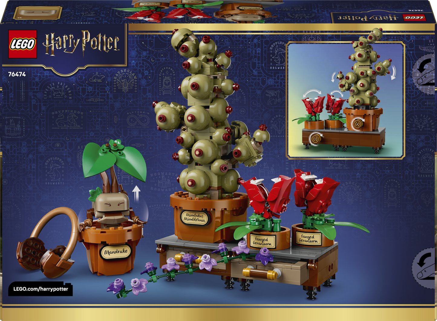 LEGO Harry Potter: Hogwarts™ Herbology Plants (76474)