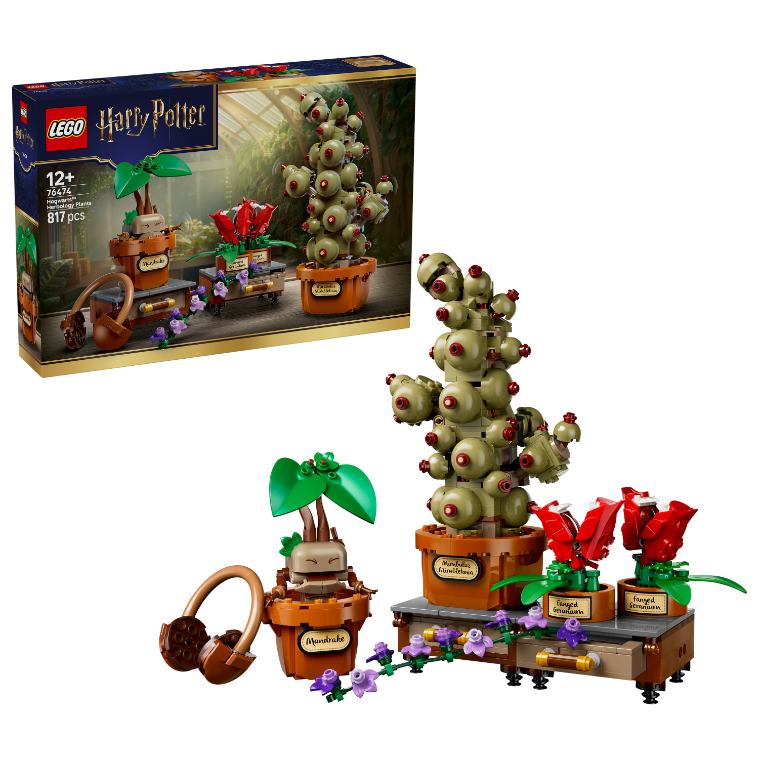 LEGO Harry Potter: Hogwarts™ Herbology Plants (76474)