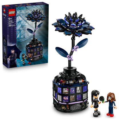 LEGO Wednesday Black Dahlia Flower (76784)