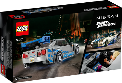 LEGO Speed Champions: 2 Fast 2 Furious Nissan Skyline GT-R (R34) (76917)