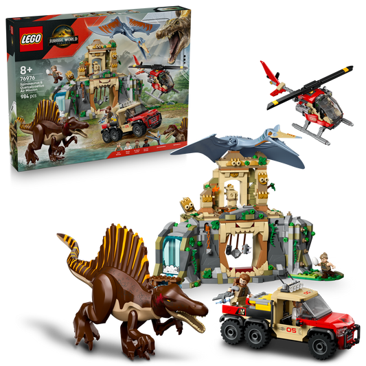 PRE-ORDER! LEGO | Jurassic World Spinosaurus & Quetzalcoatlus Air Mission (76976)