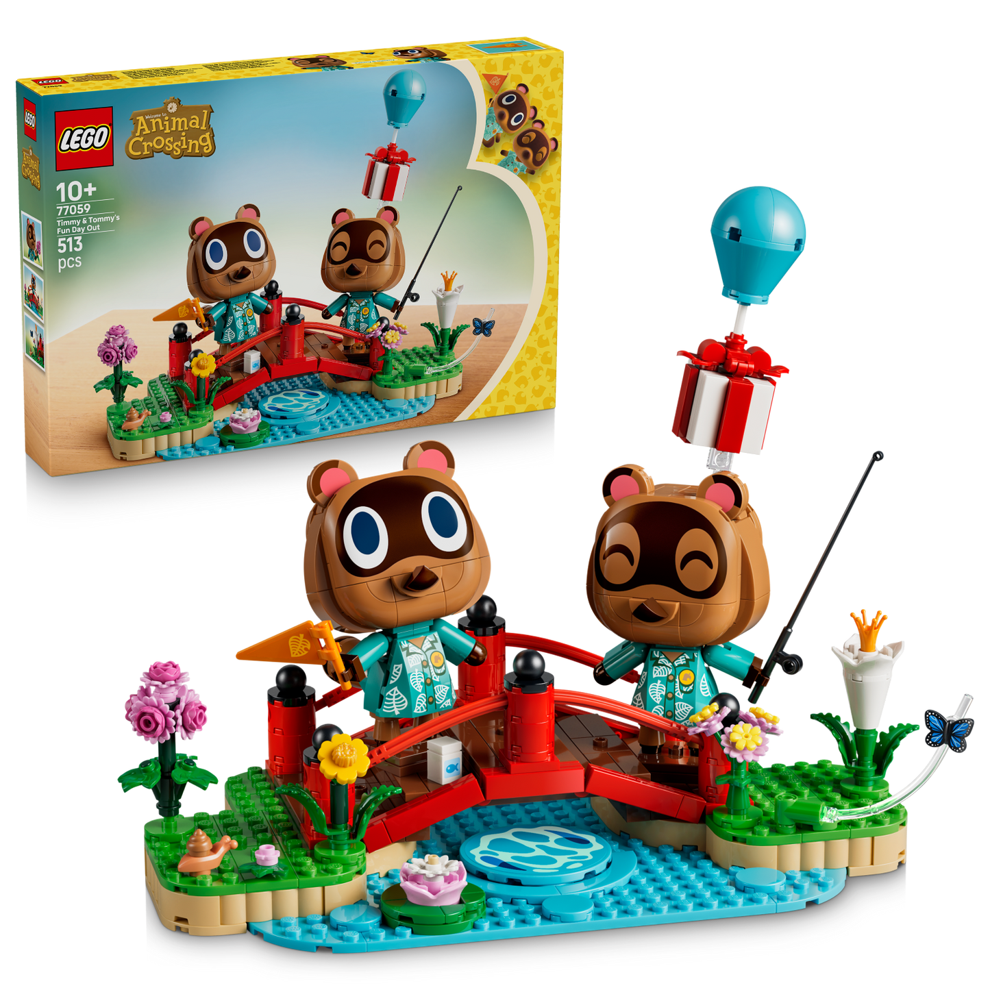 LEGO Animal Crossing: Timmy & Tommy's Fun Day Out (77059)